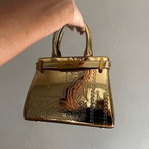 Ndg 250MM Gold Paisley bag